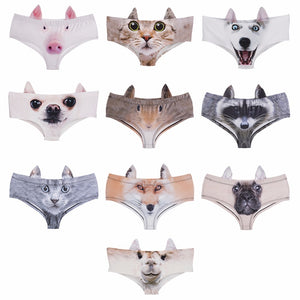 Animal 3D Ears Panties